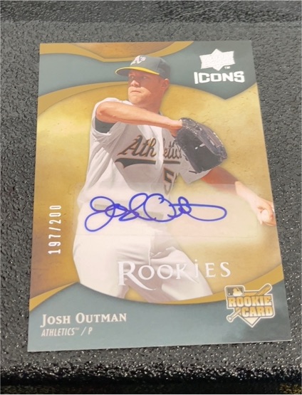 2009 Upper Deck Icons #107 Josh Outman — front