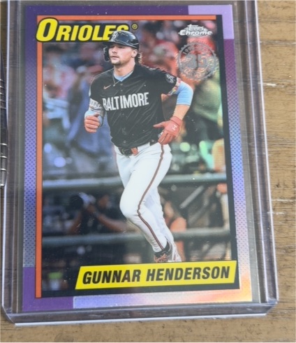 2025 Topps Chrome #90CB-3 Gunnar Henderson — front