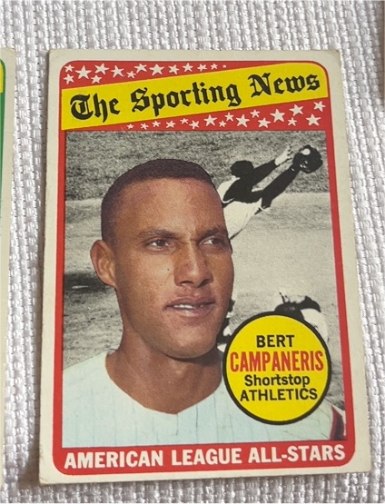 1969 Topps #423 Bert Campaneris — front