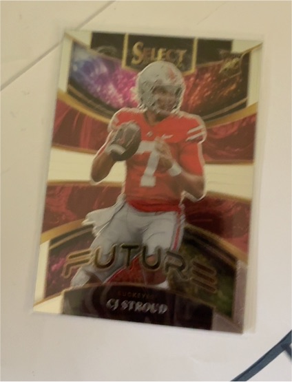 2023 Panini Select Draft Picks Future #FUT-3 CJ Stroud — front