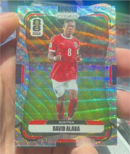 2026 Panini Prizm FIFA World Cup #146 David Alaba — front
