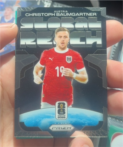 2026 Panini Prizm FIFA World Cup #5 Christoph Baumgartner — front