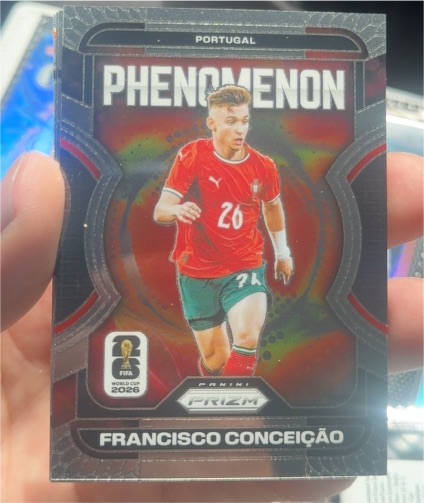 2026 Panini Prizm FIFA World Cup Phenomenon #6 Francisco Conceição — front