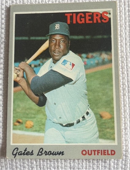 1970 Topps #98 Gates Brown — front
