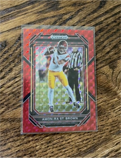 2023 Panini Prizm Draft Picks #6 Amon-Ra St. Brown — front
