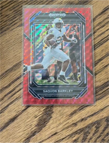 2023 Panini Prizm Draft Picks #87 Saquon Barkley — front