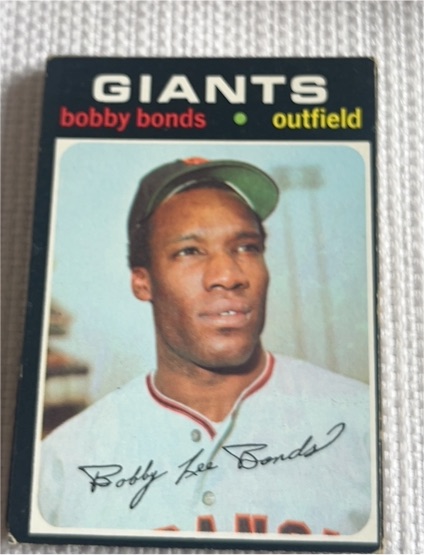 1971 Topps #295 Bobby Bonds — front
