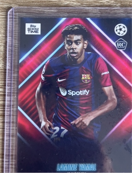 2023-24 Topps Show Time #RC Lamine Yamal — front
