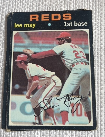 1971 Topps #40 Lee May — front