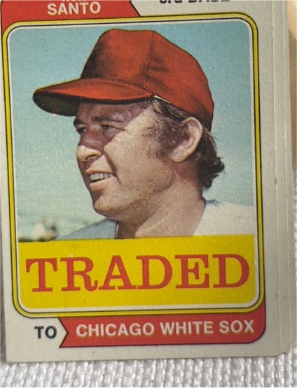 1974 Topps Traded #270T Ron Santo — front
