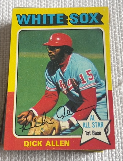 1975 Topps #400 Dick Allen — front