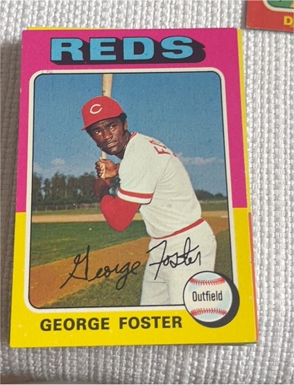 1975 Topps #87 George Foster — front