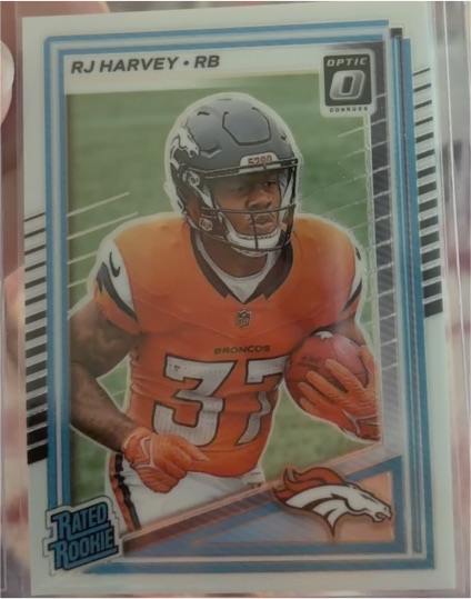 2025 Panini Donruss Optic #208 RJ Harvey — front