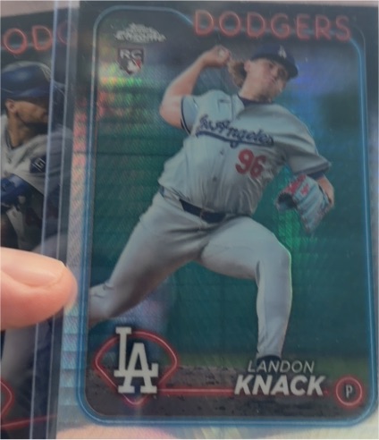 2024 Topps Chrome Update #USC176 Landon Knack — front