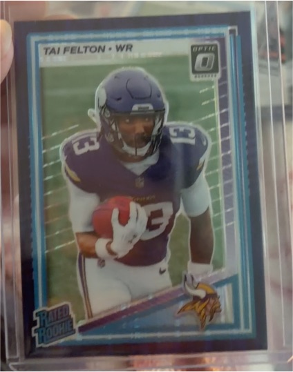 2025 Panini Donruss Optic Rated Rookie #331 Tai Felton — front