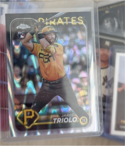 2024 Topps Chrome #79 Jared Triolo — front