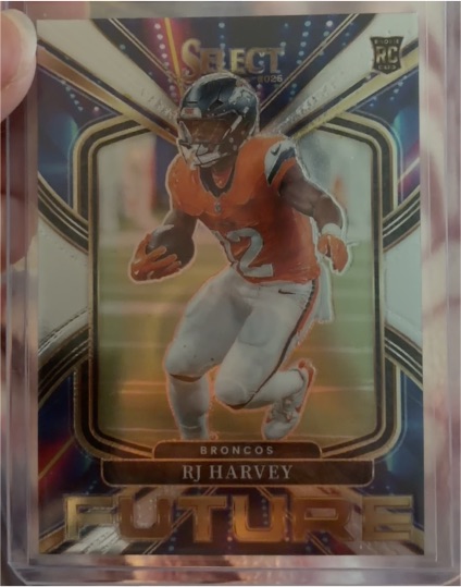 2025 Panini Select #5 RJ Harvey — front