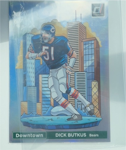 2024 Donruss #9 Dick Butkus Downtown — front