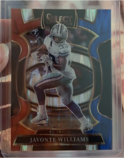2025 Panini Select #97 Javonte Williams — front