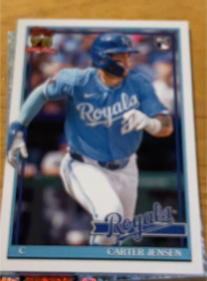 2026 Topps Series 2 #91B2-4 Carter Jensen — front