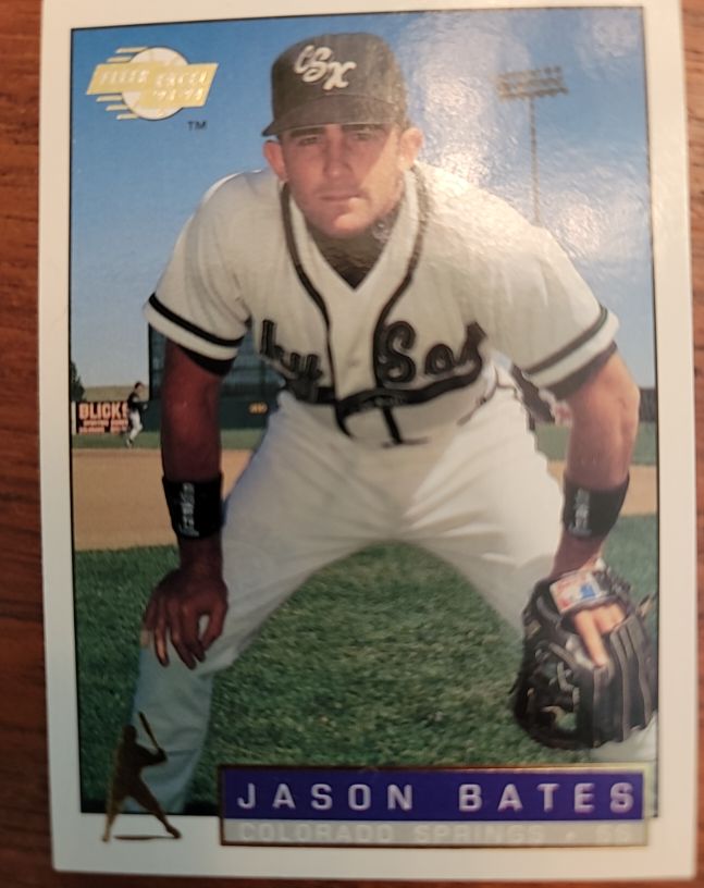 1993 Fleer Excel #183 Jason Bates — front