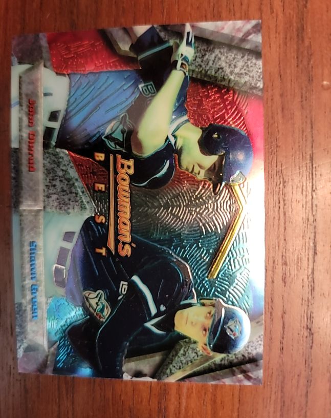 1994 Bowman's Best #110 John Olerud / Shawn Green — front