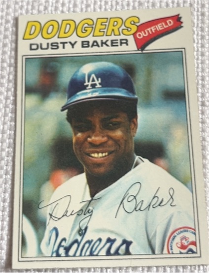 1977 Topps #146 Dusty Baker — front