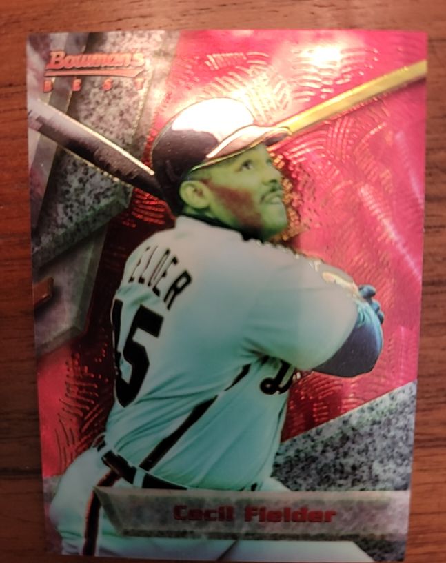 1994 Bowman's Best #32 Cecil Fielder — front