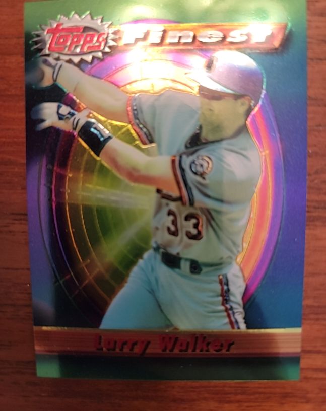 1994 Topps Finest #216 Larry Walker — front