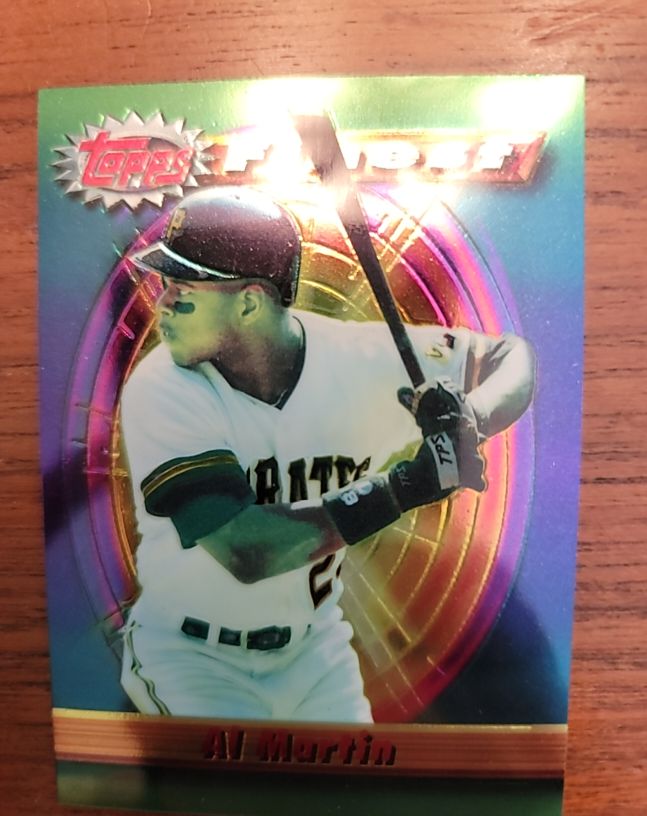 1994 Topps Finest #11 Al Martin — front
