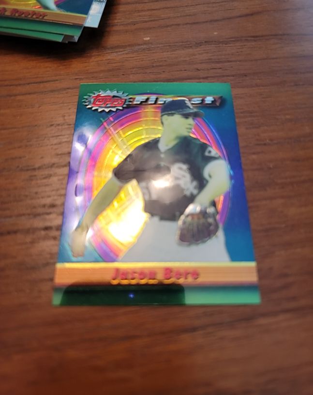 1994 Topps Finest #12 Jason Bere — front