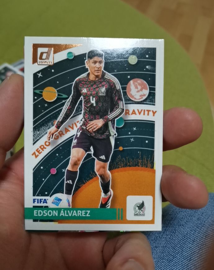 2024-25 Panini Donruss FIFA #23 Edson Álvarez Zero Gravity — front