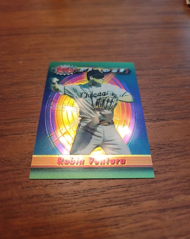 1994 Topps Finest #202 Robin Ventura — front