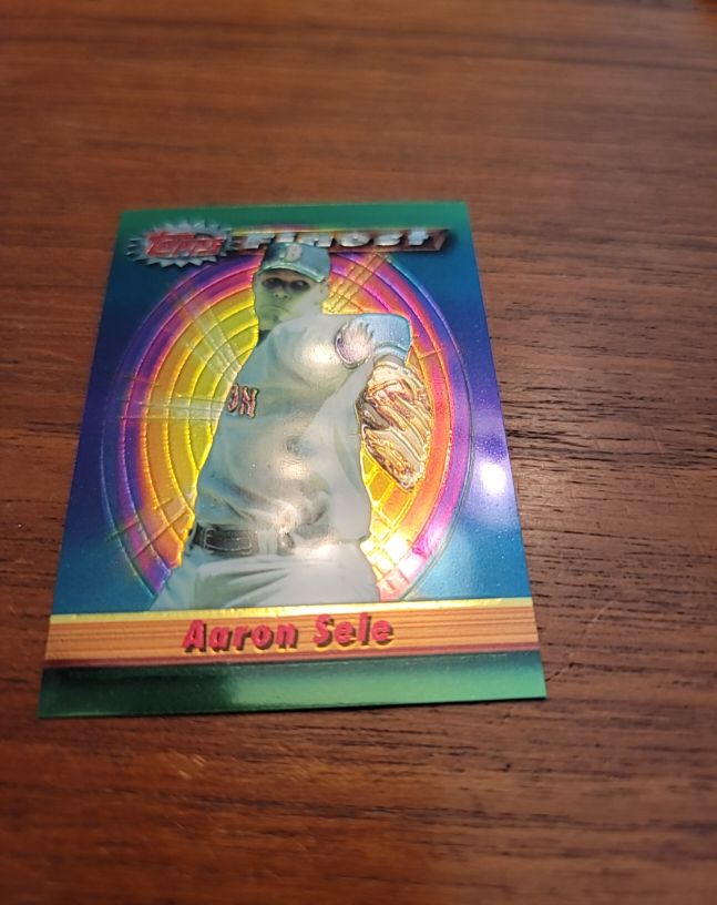 1994 Topps Finest #6 Aaron Sele — front