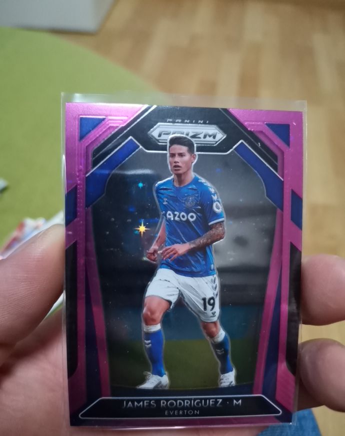 2020-21 Panini Prizm Premier League #112 James Rodriguez — front