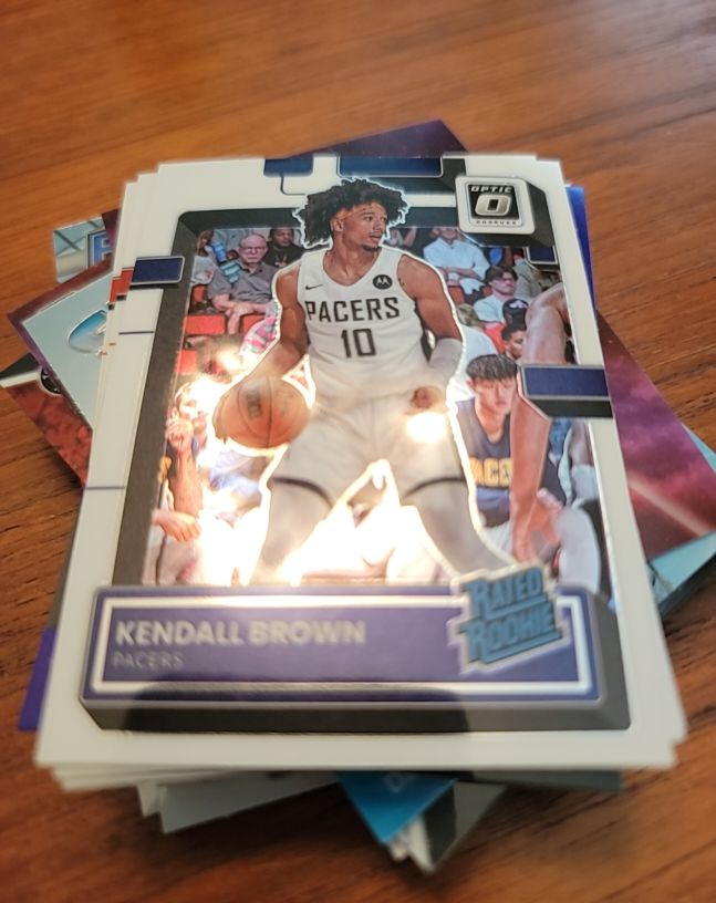 2022-23 Panini Donruss Optic #217 Kendall Brown — front