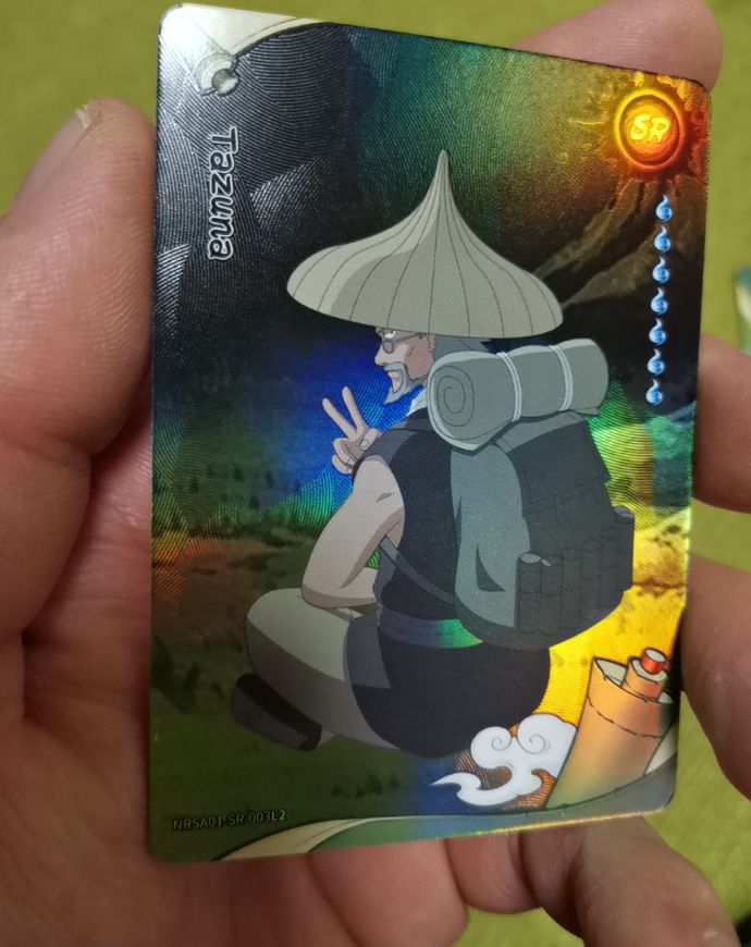 2025 Kayou Naruto #NRSA01-SR-003L2 Tazuna — front