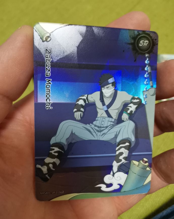 Naruto Kayou Heaven Scroll Series 1 #NRSA01-SR-016L2 Zabuza Momochi — front