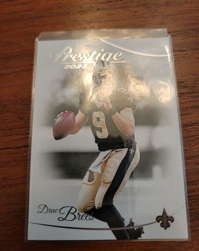 2023 Panini Prestige #210 Drew Brees — front