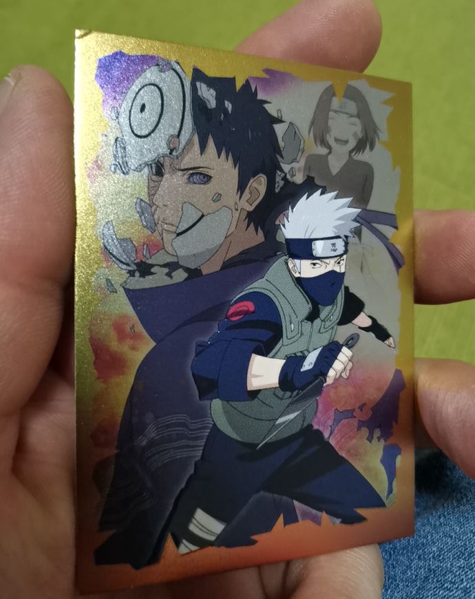 2002 Kayou Naruto NRZ06-SSR-136L3 Kakashi Hatake — front