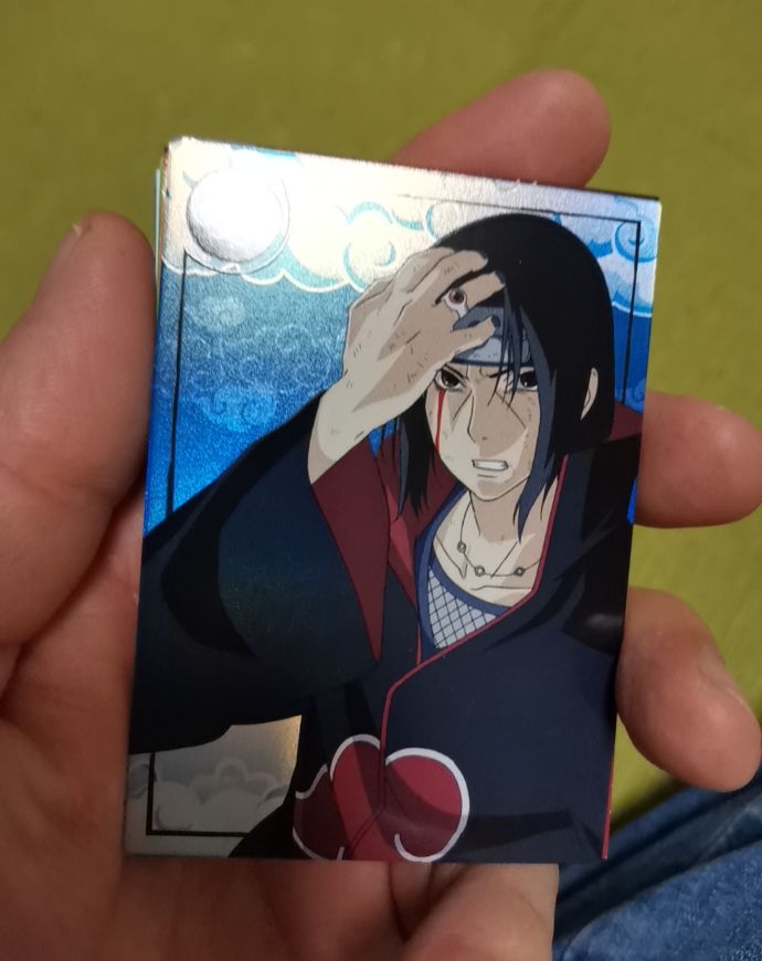 Naruto Itachi Uchiha Wafer Card — front