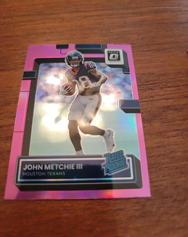 2022 Panini Donruss Optic #217 John Metchie III — front
