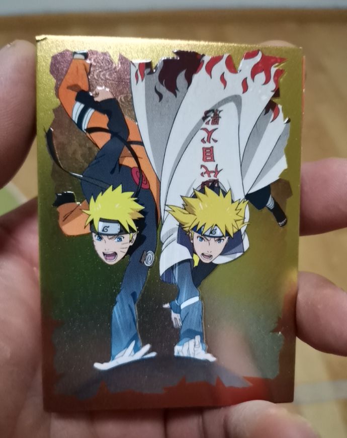 Panini Naruto Shippuden #191 Highlights Holographic Base — front