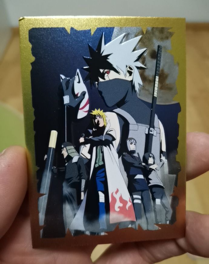 Kayou Naruto Shippuden NRSS-SV-S01 Kakashi Anbu Squad Silver Card — front