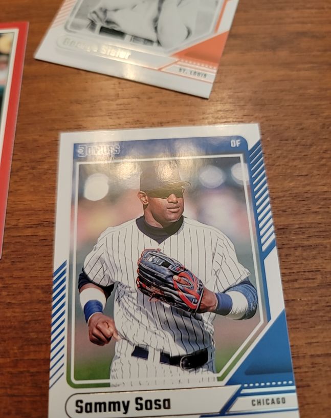 2024 Donruss #9 Sammy Sosa Chicago Cubs — front
