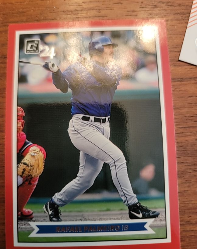 2024 Donruss Action All-Stars #13 Rafael Palmeiro — front