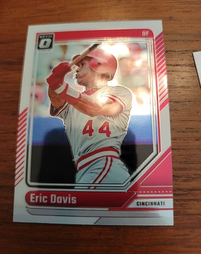 2024 Panini Donruss Optic #60 Eric Davis — front