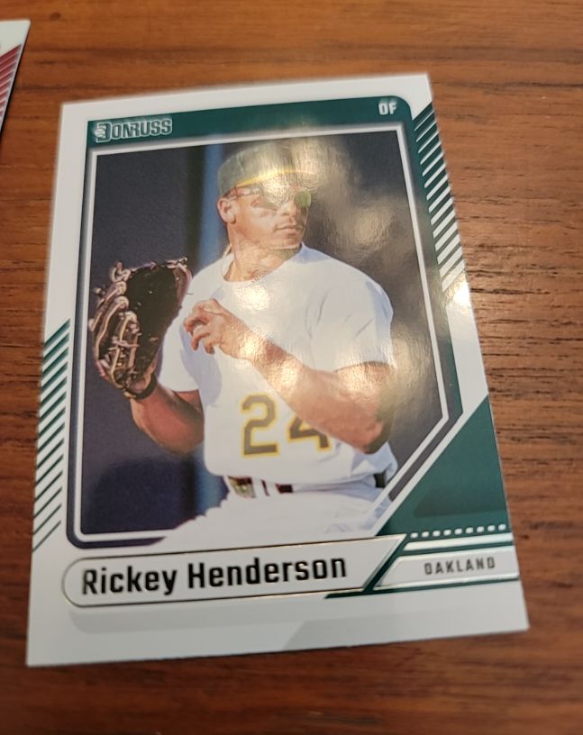 2024 Panini Donruss #25 Rickey Henderson — front