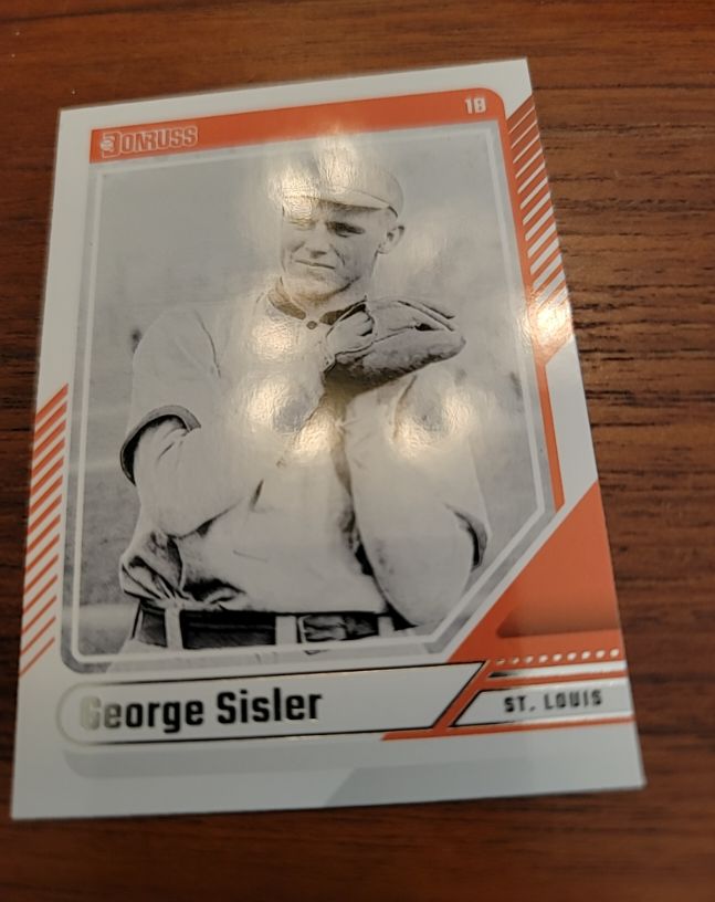2024 Donruss #22 George Sisler — front