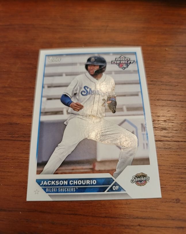 2023 Topps Pro Debut #PD-40 Jackson Chourio — front